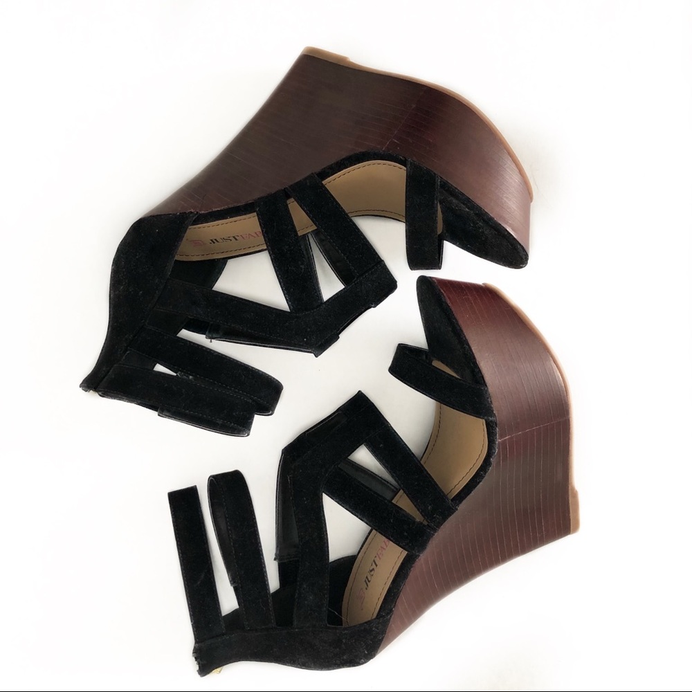 Strappy Wedges